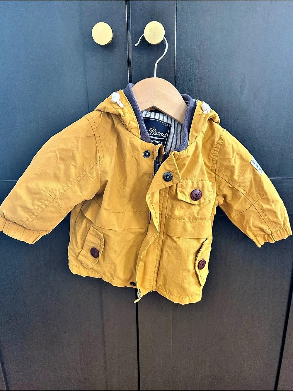 Next Brand Kids Yellow rain Jacket